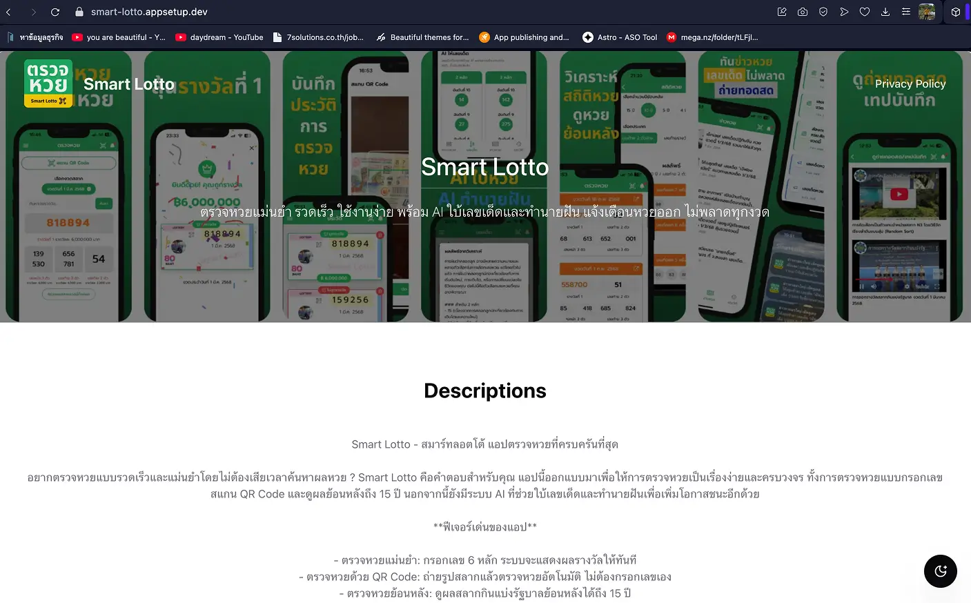 Website preview